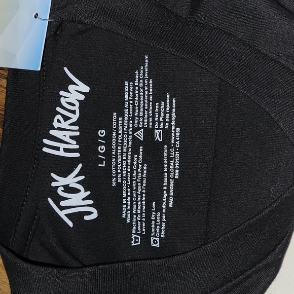 Unisex Ocean Coast Jack Harlow short sleeve tee shirt Size Large NWT - Picture 3 of 6